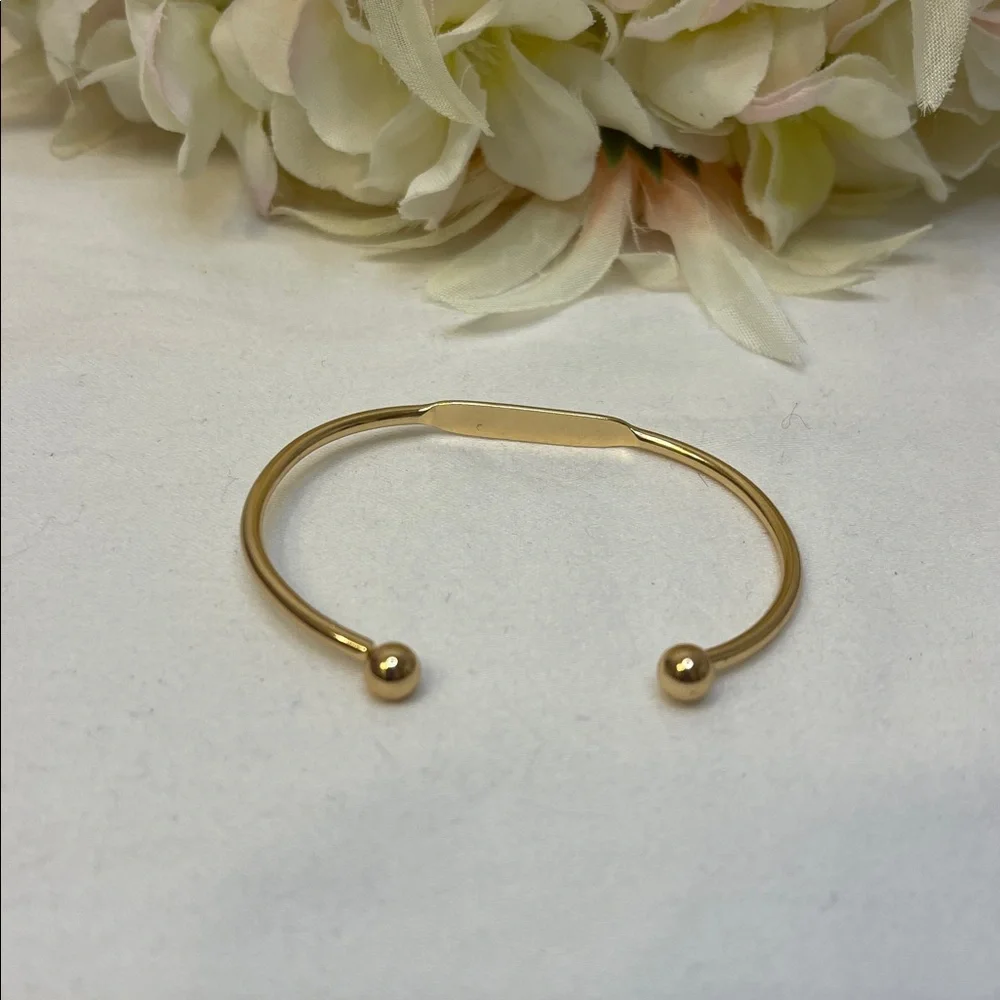 Cuff Bracelet Gold   - Unbranded